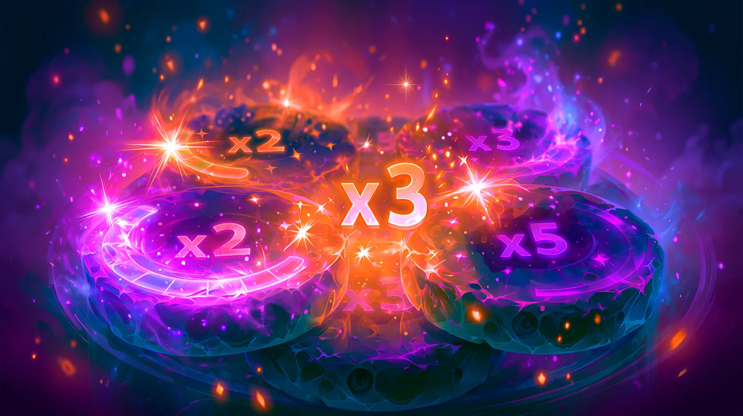 Multiplicadores dinámicos en tragamonedas